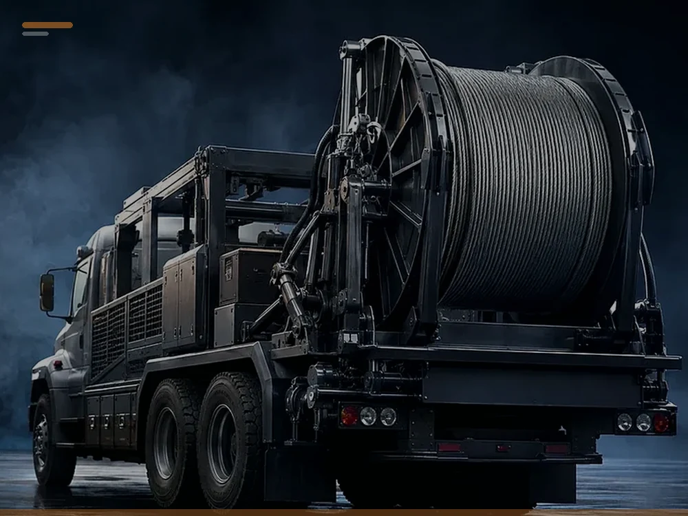 Электрические кабельные лебёдки F250.240-A — 240 кН