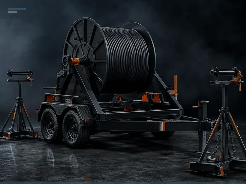 Тележки для барабанов PM1450-A-K02 — 100 кН